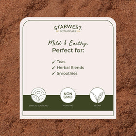 Starwest Cat's Claw Bark Powder tea infusion in progress