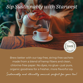 Starwest sustainable sourcing imagery highlighting ethical organic farming.