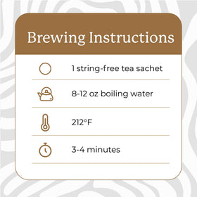 Brewing Starwest tea to create a warm, earthy, caffeine-free moment.