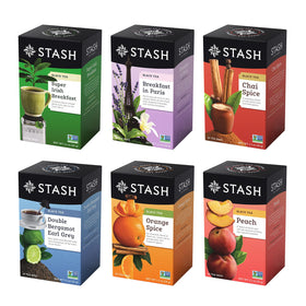 Stash Black Tea Orange Spice image showing citrus-forward aroma for a bright afternoon cup