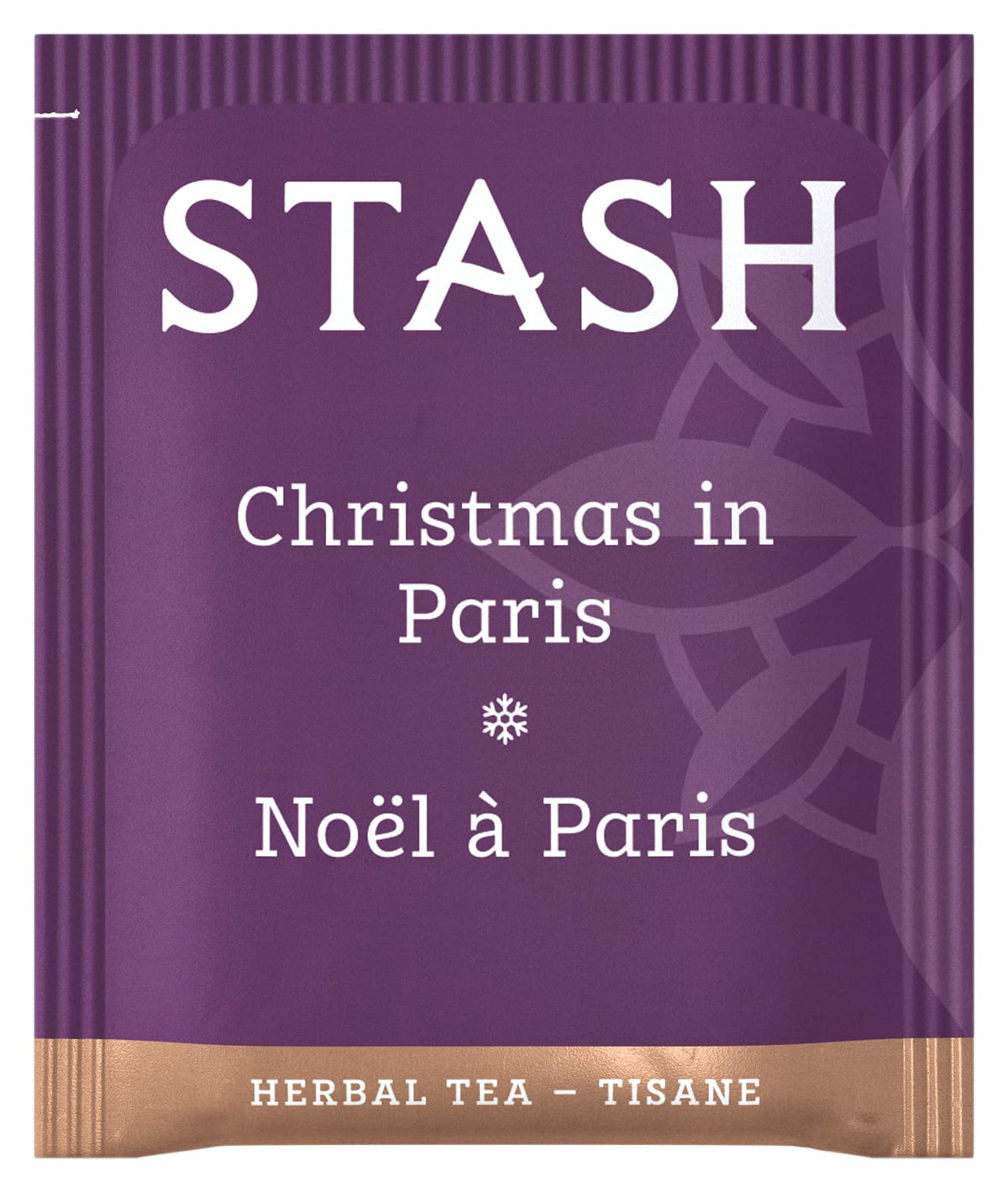 Stash Christmas in Paris cocoa-shells flavor note evokes rich chocolate aroma.