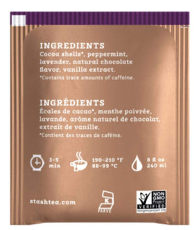 Stash Christmas in Paris lavender and peppermint aroma offers soothing refreshment.