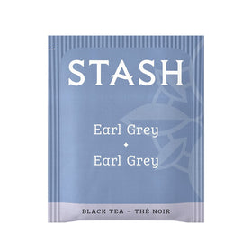 Stash Earl Grey box with 30 packets ready to brew.