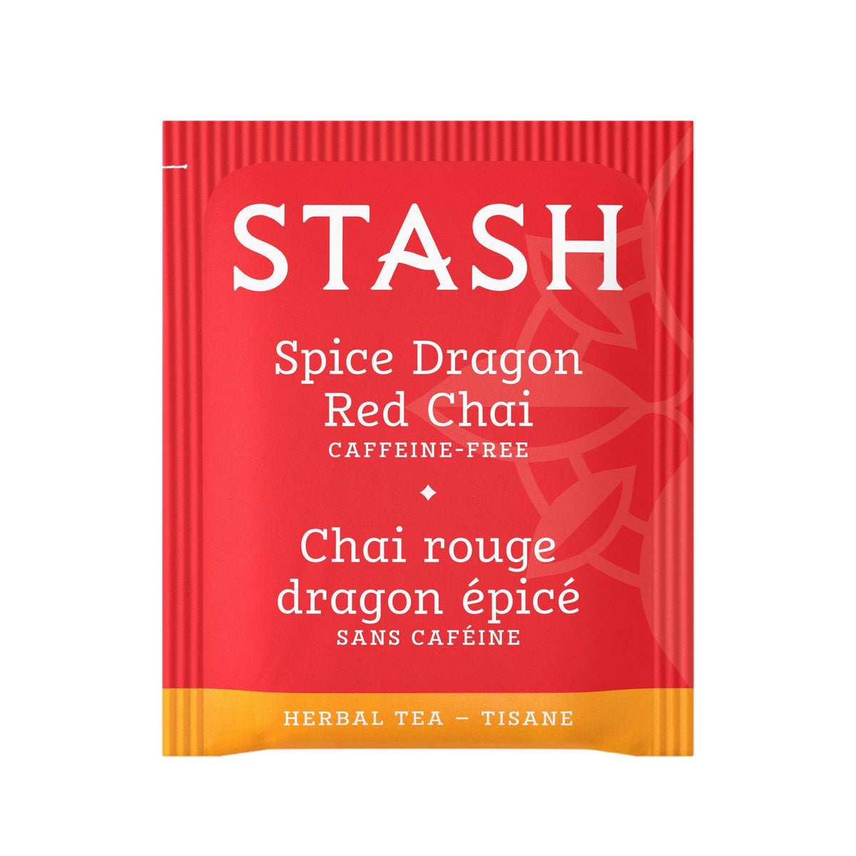 Stash Spice Dragon Red Chai tea bags ready for quick, flavorful brews.