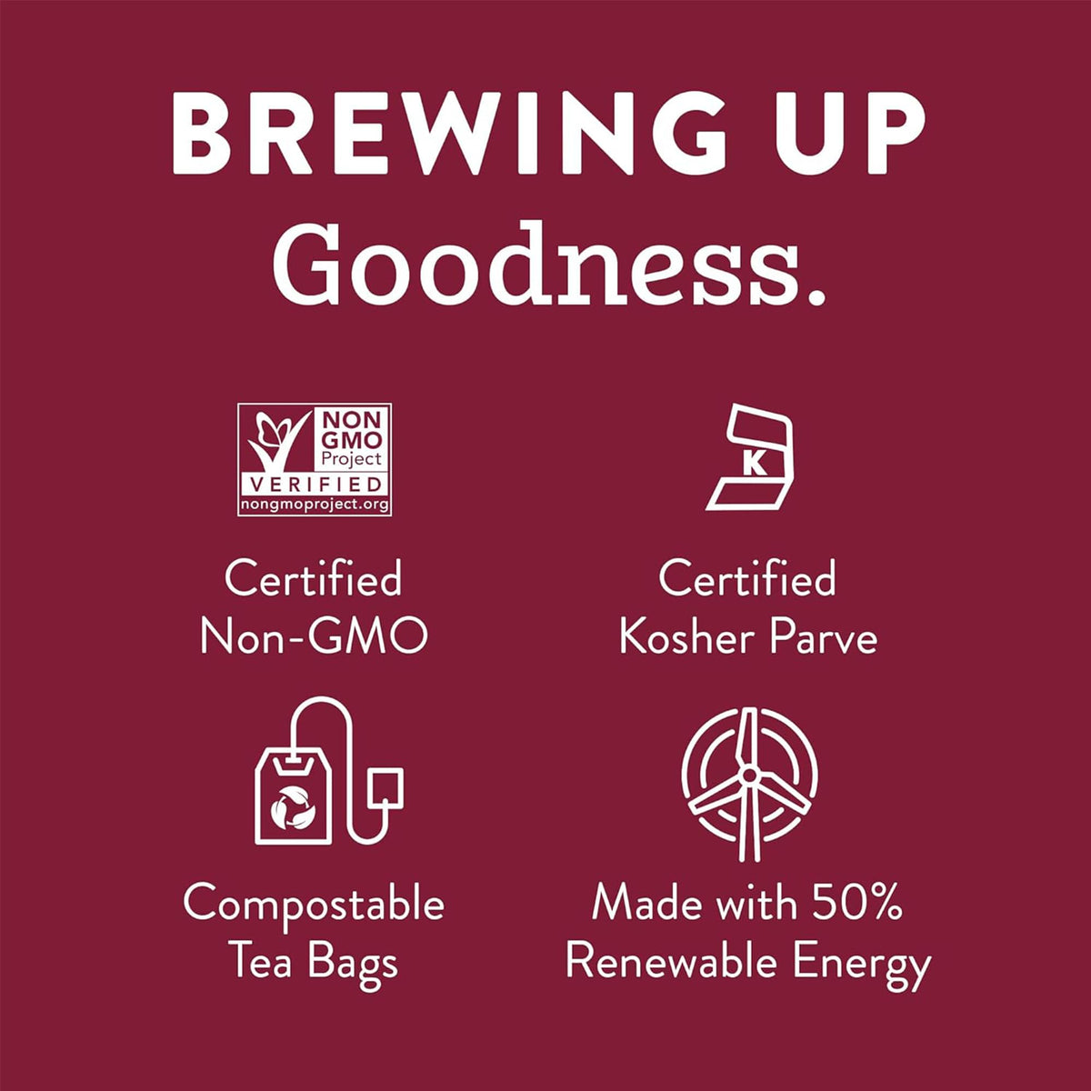 Stash Tea B Corp badge emphasizes commitment to people and planet.