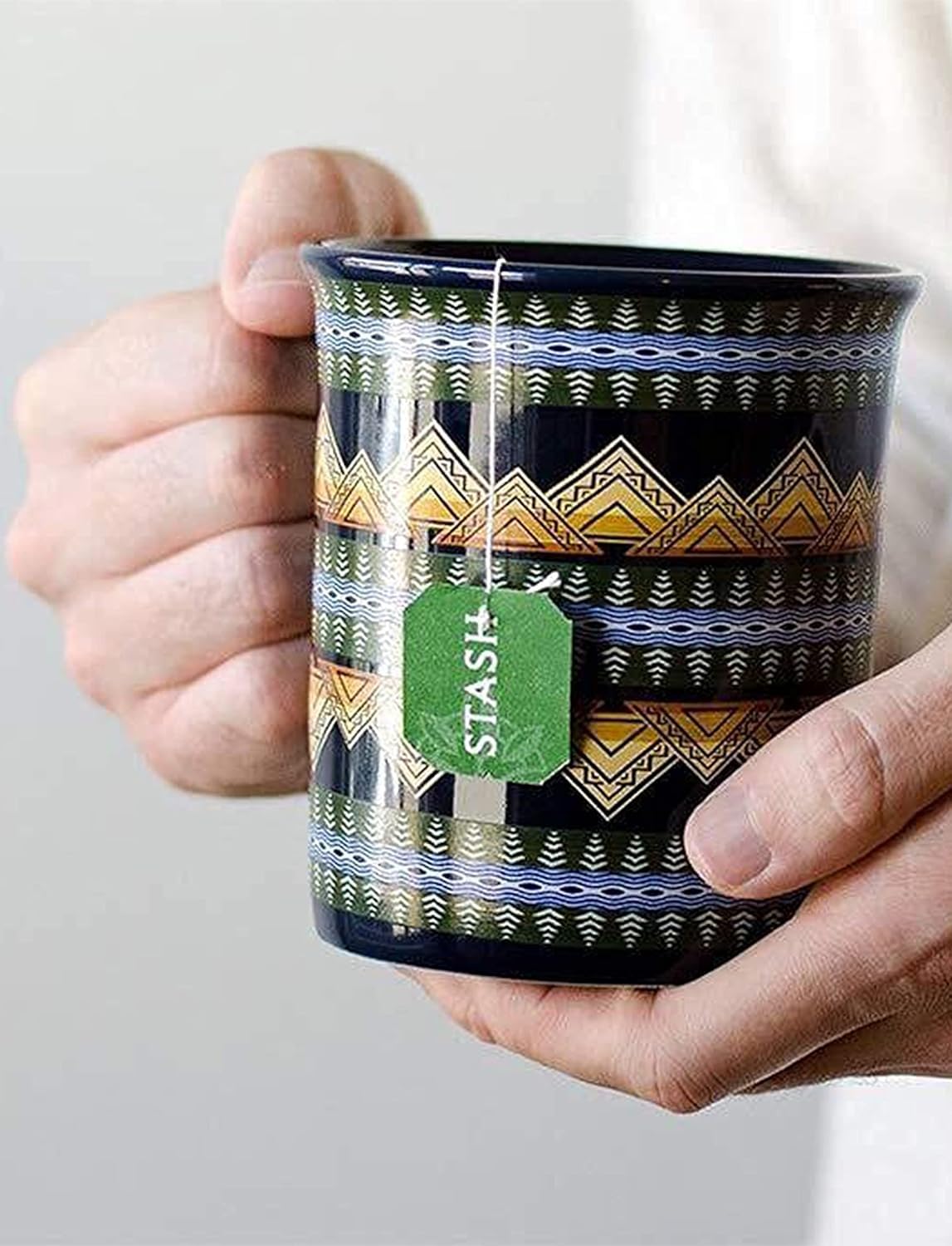 Stash brand logo on box reinforces premium tea collection