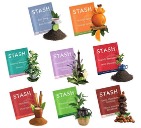 Stash tea sampler gift-ready presentation appeals to gifting occasions