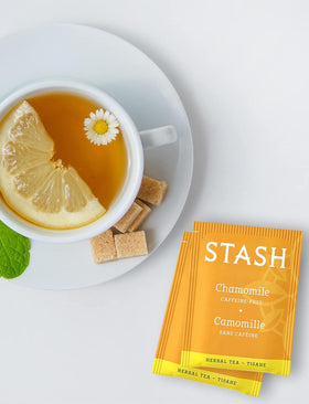 Stash tea bags sampler variety display highlights multiple flavors for tasting sessions