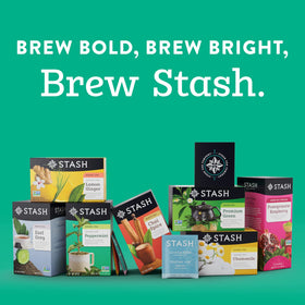 Stash box of 100 tea bags front view for convenient pantry use