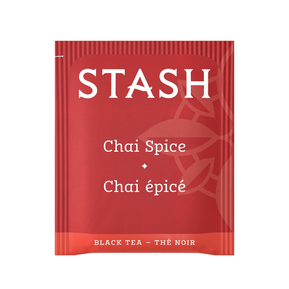 Steaming cup of Stash Tea Chai Spice reveals warming aroma and balanced flavor.