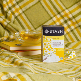 Stash chamomile total 120 tea bags across six boxes promise everyday calm.