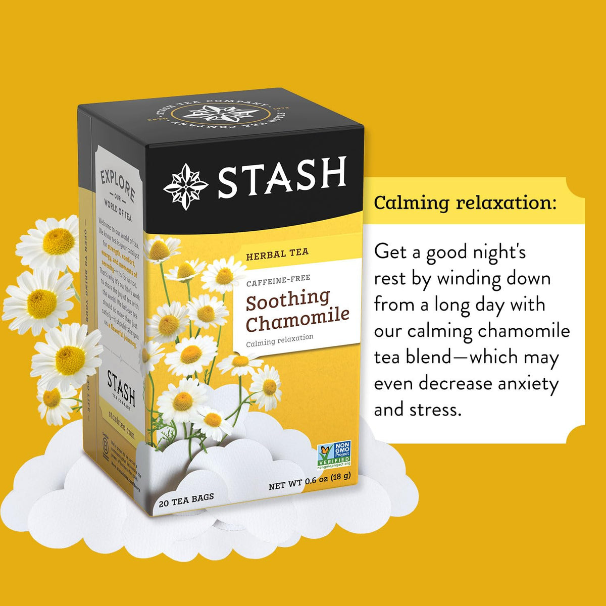 Stash chamomile brewing steps guide a calm, mindful tea moment.