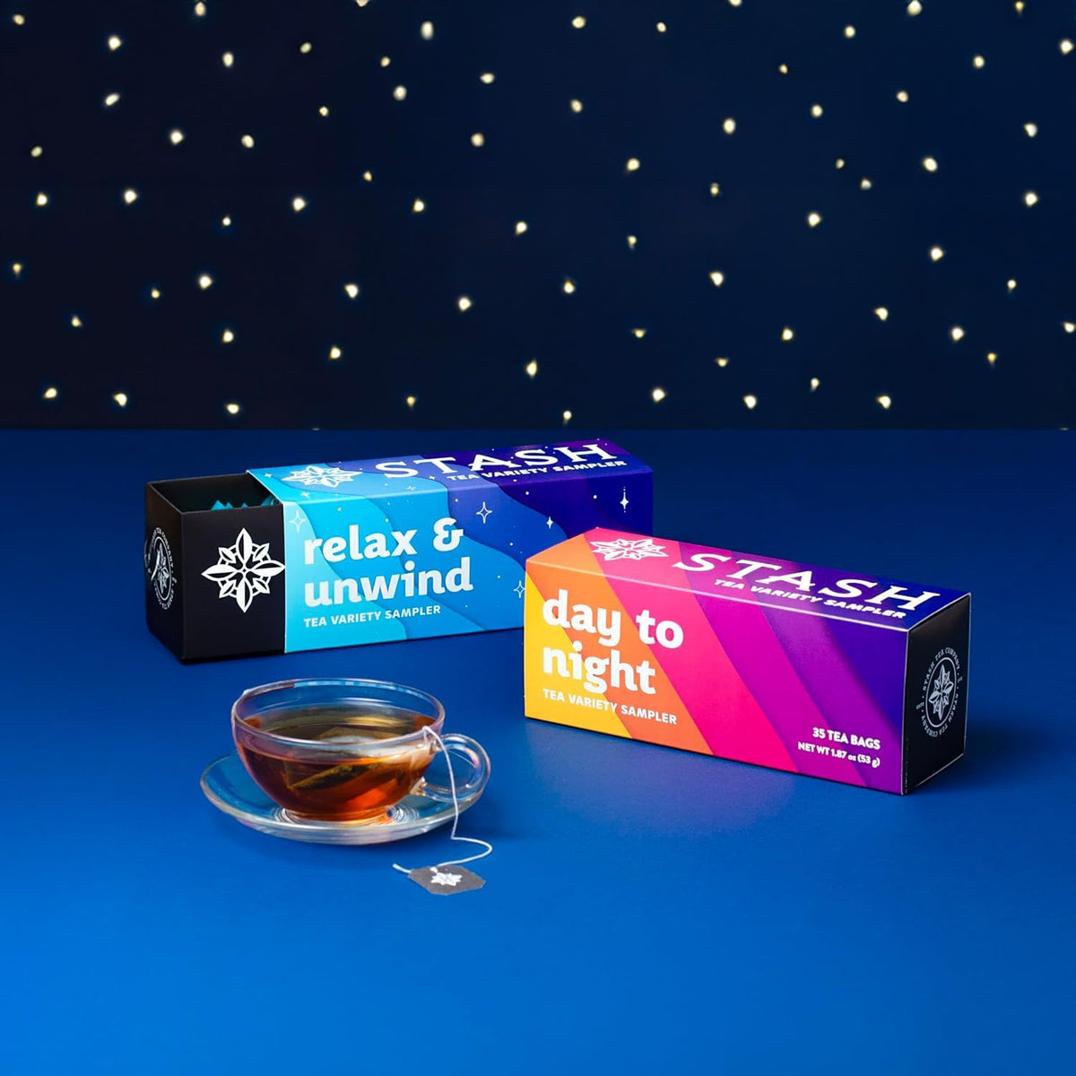 Stash rooibos spice blend warms the cup for cozy evenings.