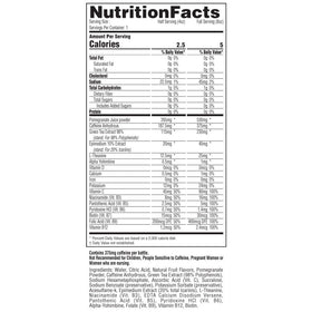 Steel Supplements Revit Xtreme energy bottle highlighting caffeine content for energy