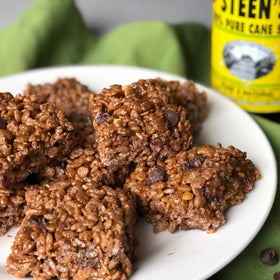 Steen's Cane Syrup used in pralines for a rich, classic sweetness.