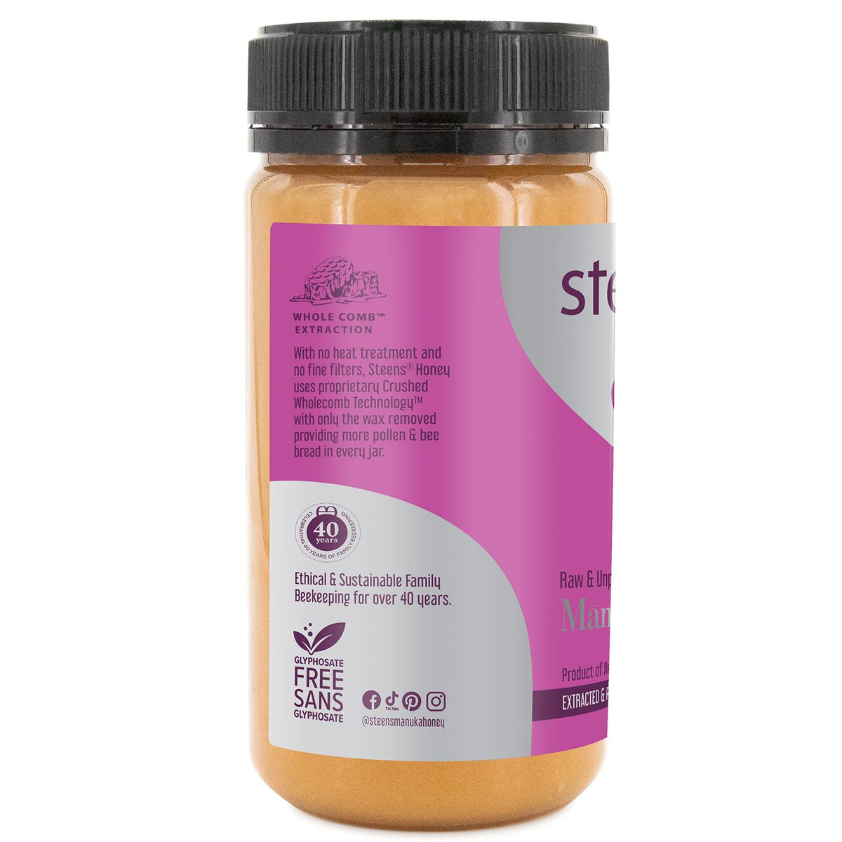 Steens Manuka Honey on toast, a rich breakfast option.