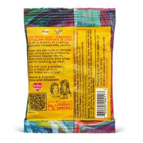 Stellar Snacks Maui Monk mini pretzel braids close-up crunch ideal for on-the-go snacking