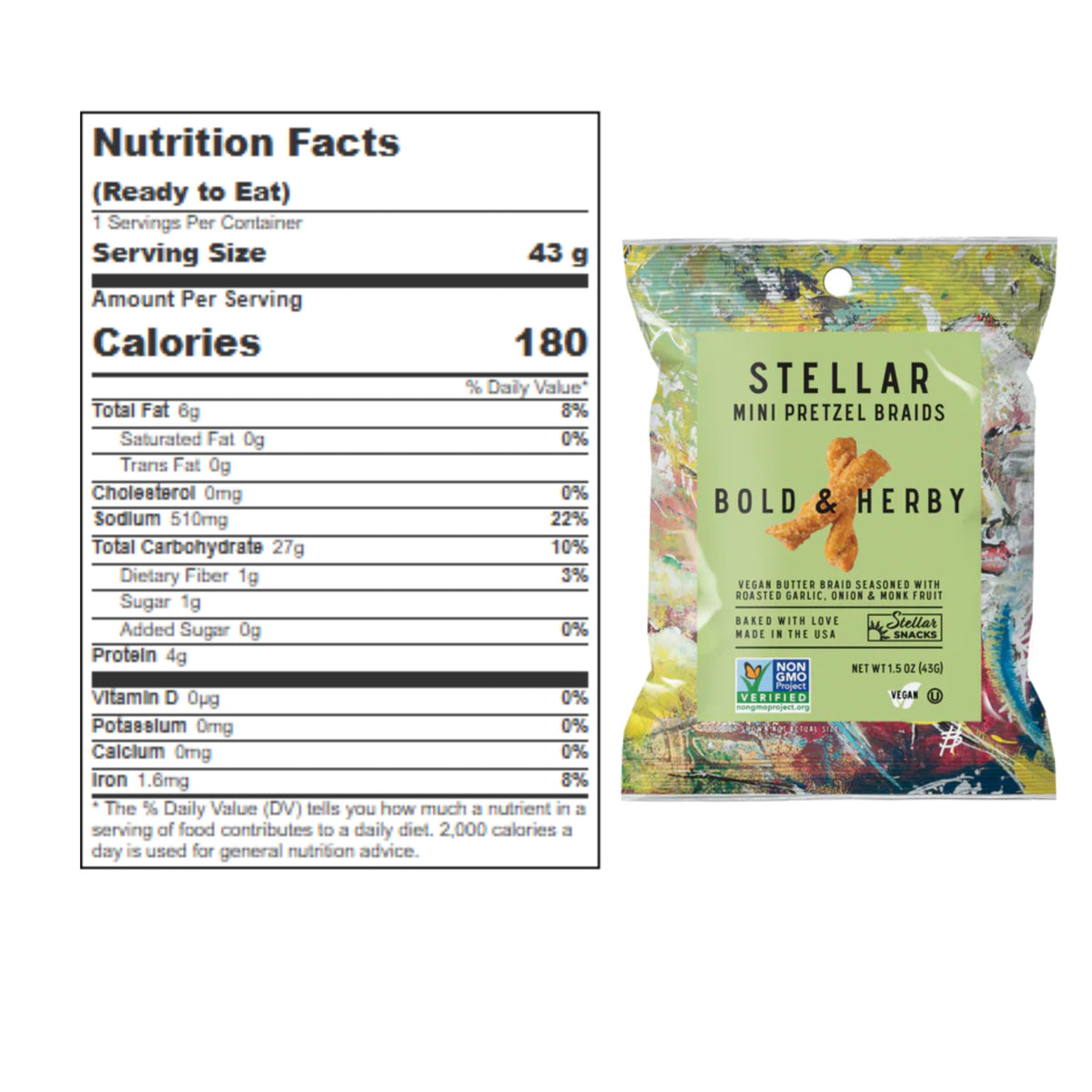 STELLAR SNACKS Golden-brown pretzel braids in a bag deliver crave-worthy crunch.