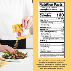 Step One Foods Anytime Sprinkle pack front showcases 12 dosed servings.