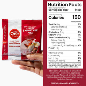 Gluten-free vegan label visible on Step One packaging.