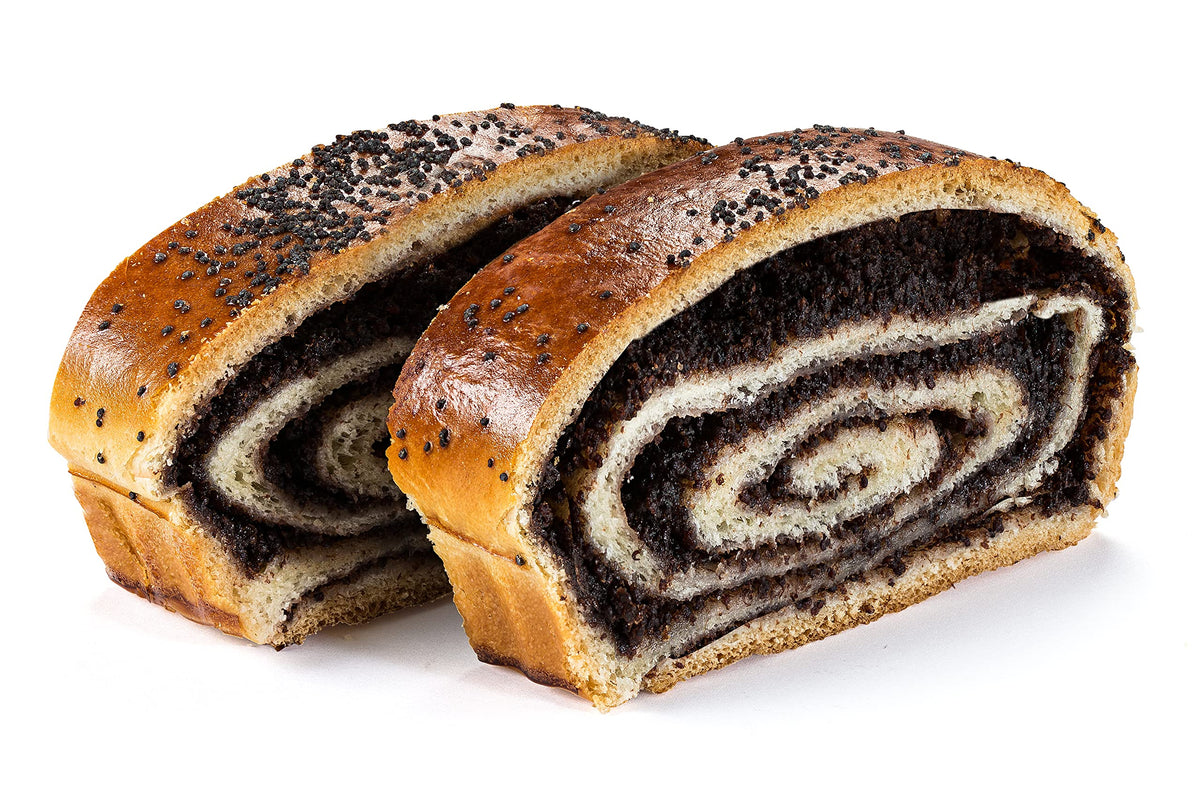 Stern's Bakery poppy seed cake kosher label on packaging