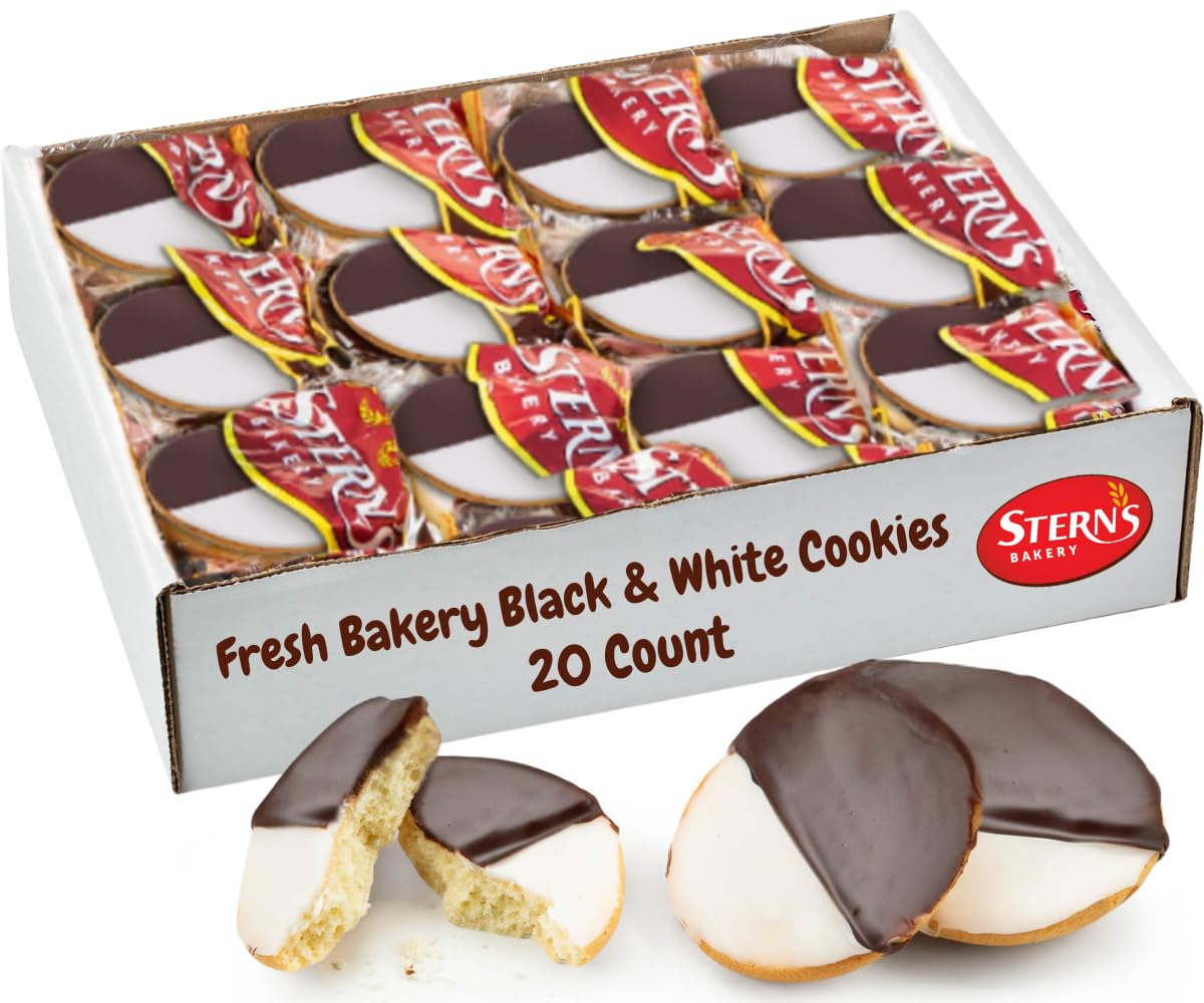Sterns Bakery Black and White Cookies box, ideal for gifting or a quick treat.