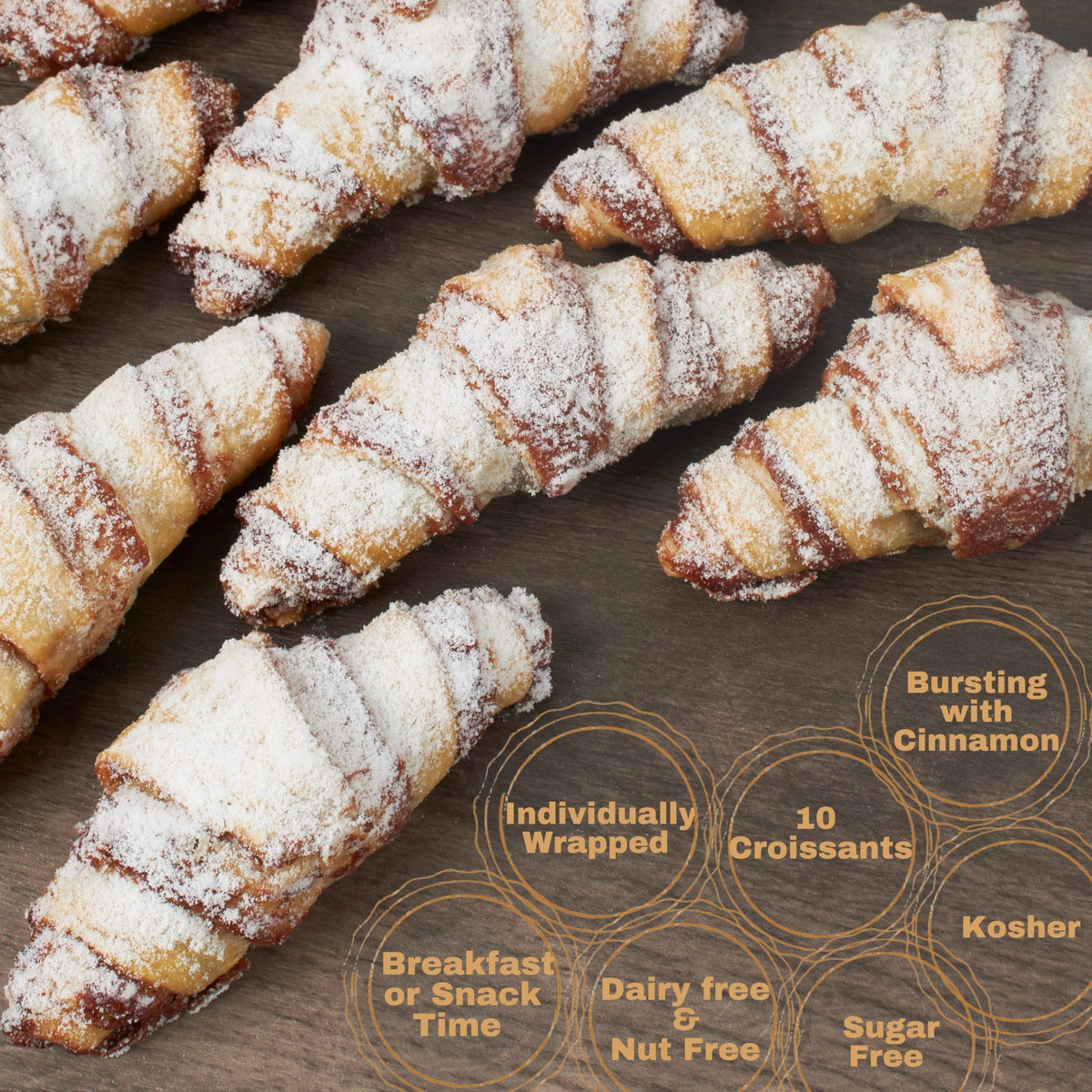 Stern’s Bakery 10oz container on display offers convenient storage and gifting.