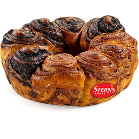 Stern’s Bakery artisan babka chocolate swirl, ideal for dessert indulgence