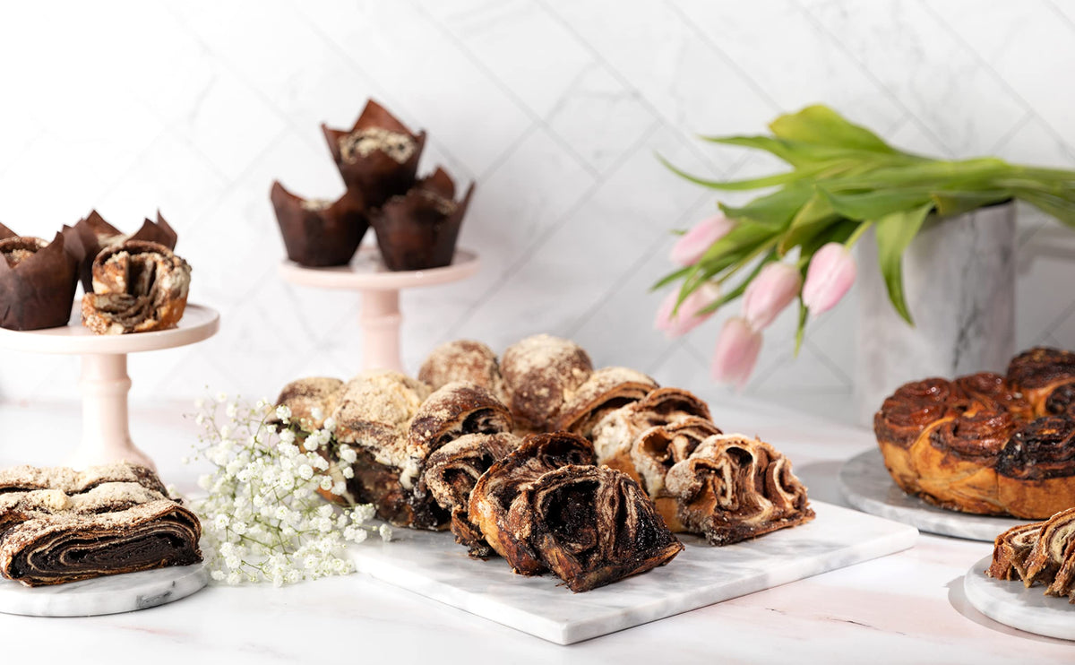 Stern’s Bakery Chocolate Babka – coffee pairing option for a cafe-style morning.