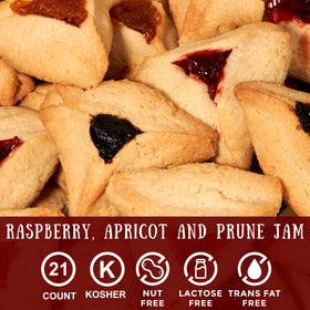 Stern's Bakery hamentaschen apricot-fill cookies for festive occasions