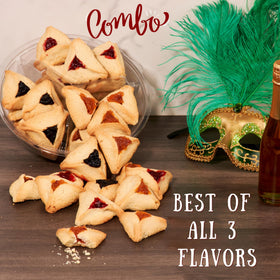 Stern's Bakery hamentaschen prune-fill cookies with rich fruit depth