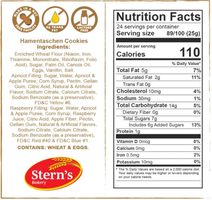 Hand-packed cookies ensure careful arrival, Stern's Bakery quality control.
