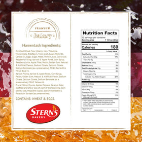 OK Kosher certification logo with Stern's fruit Danish quality.