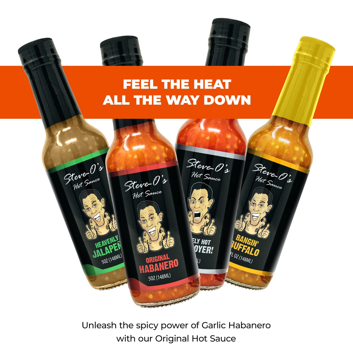 Taco dish with Steve-O's habanero sauce elevates flavors.