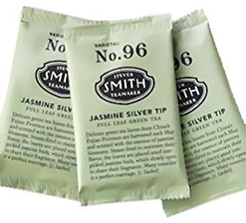 Steven Smith Teamaker 1751 Jasmine Green Tea box showing 15 sachets for daily ritual