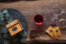 Steven Smith Teamaker Big Hibiscus No.24 compostable sachets, planet-friendly choice