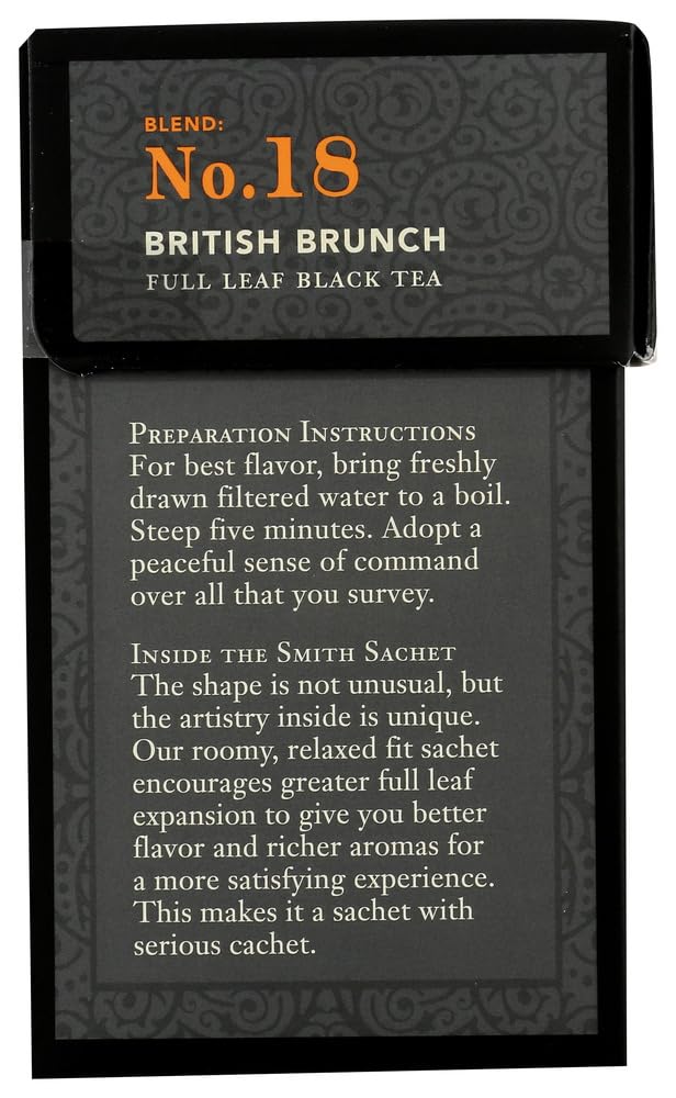 Steven Smith Teamaker Brahmin tea sachet inside reveals full-bodied aroma and easy steeping.