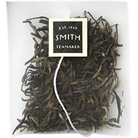 Steven Smith Teamaker Jasmine Green Tea closeup of delicate leaves and jasmine scent