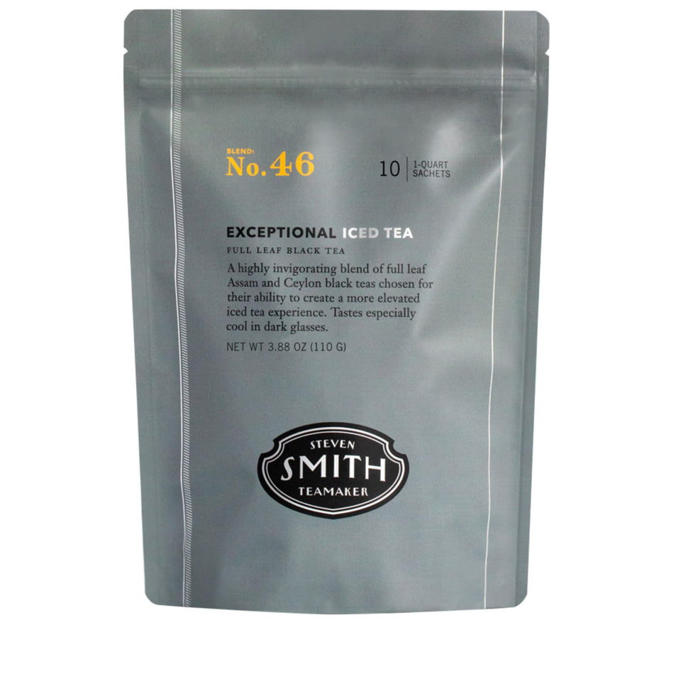 Steven Smith Teamaker No. 46 sachets pack for quick refreshing iced tea.