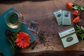 Steven Smith Teamaker Fez Blend No. 39 sachet design encourages full-leaf expansion for richer flavor