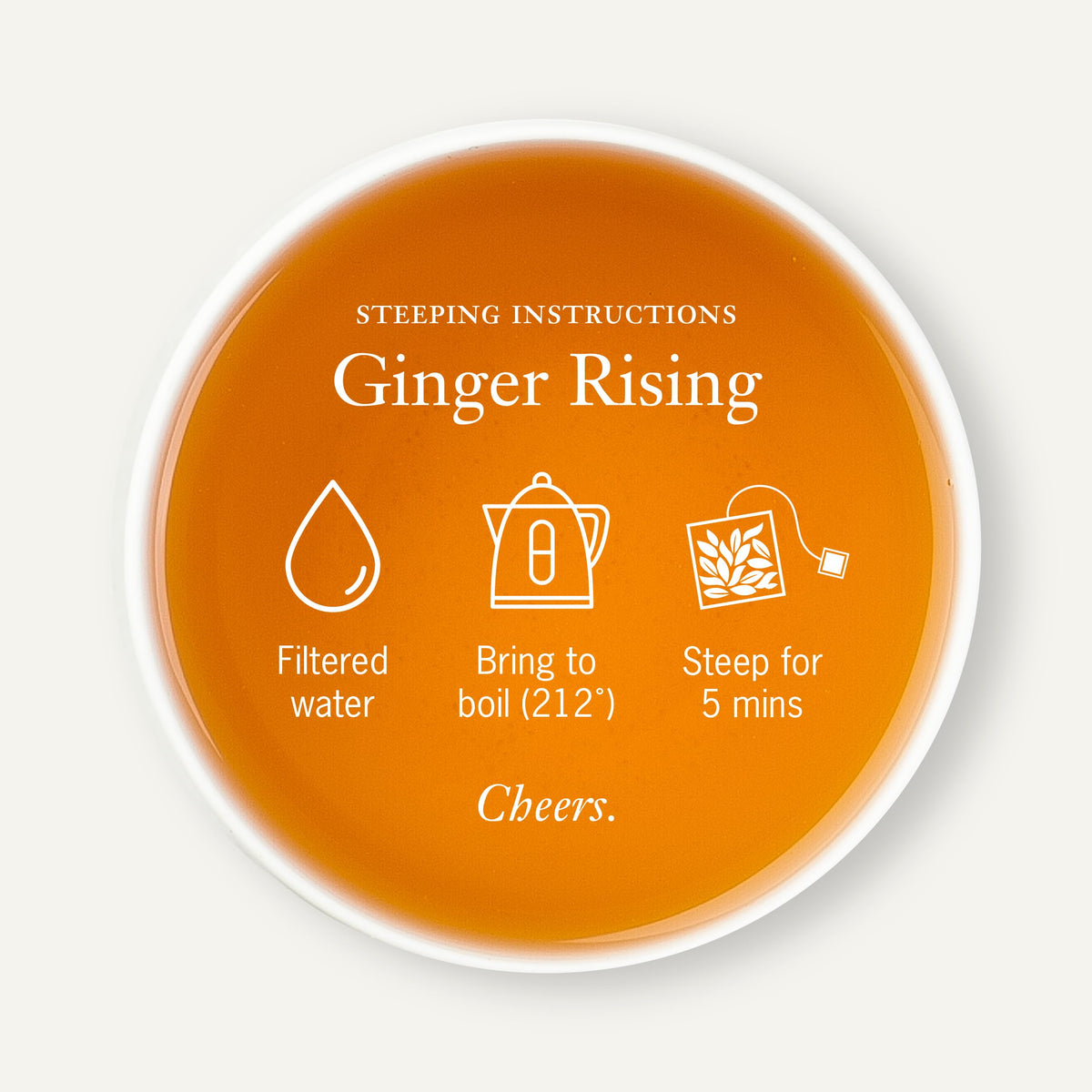 Steven Smith Teamaker Ginger Rising No. 79 full-leaf blend signaling premium quality.