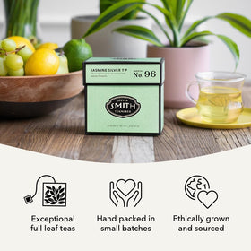 Sustainably grown Jasmine Silver Tip No 96 tea leaves