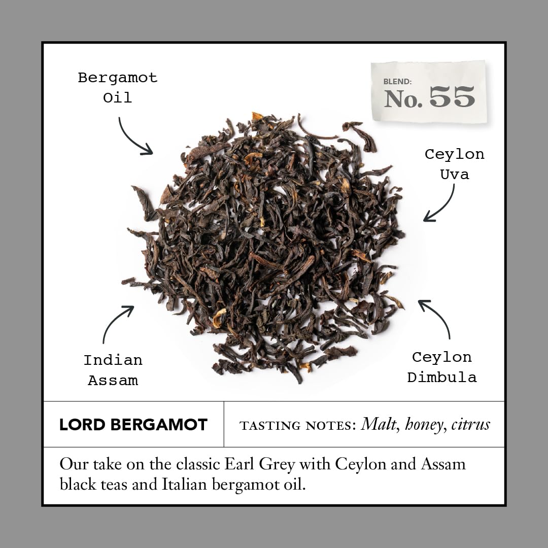 Steven Smith Teamaker Lord Bergamot No. 55 cup during steep shows citrus aroma.