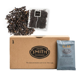 Steven Smith Teamaker Lord Bergamot No. 55 tea bags energize mornings with citrus notes.
