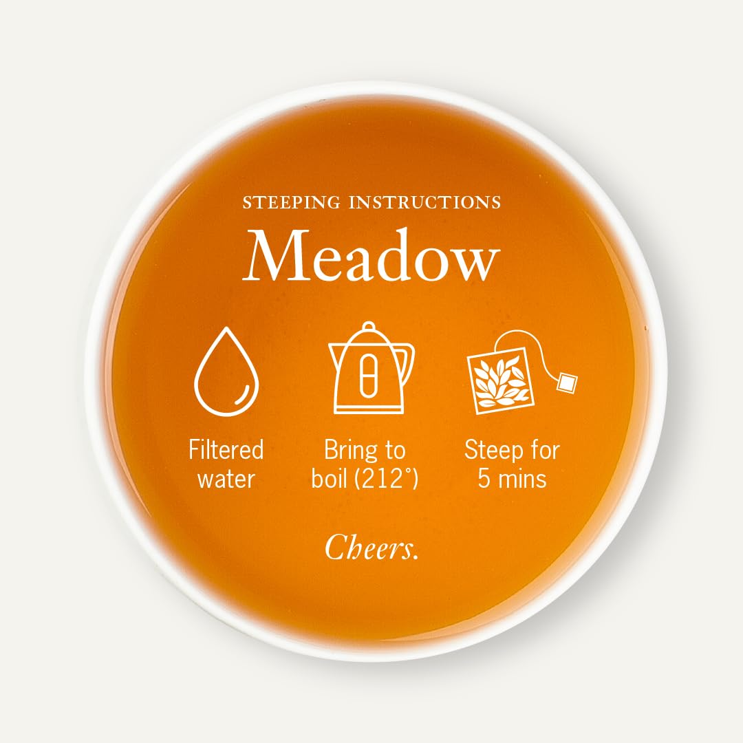 Box of 15 sachets from Meadow No. 67, sustainably produced