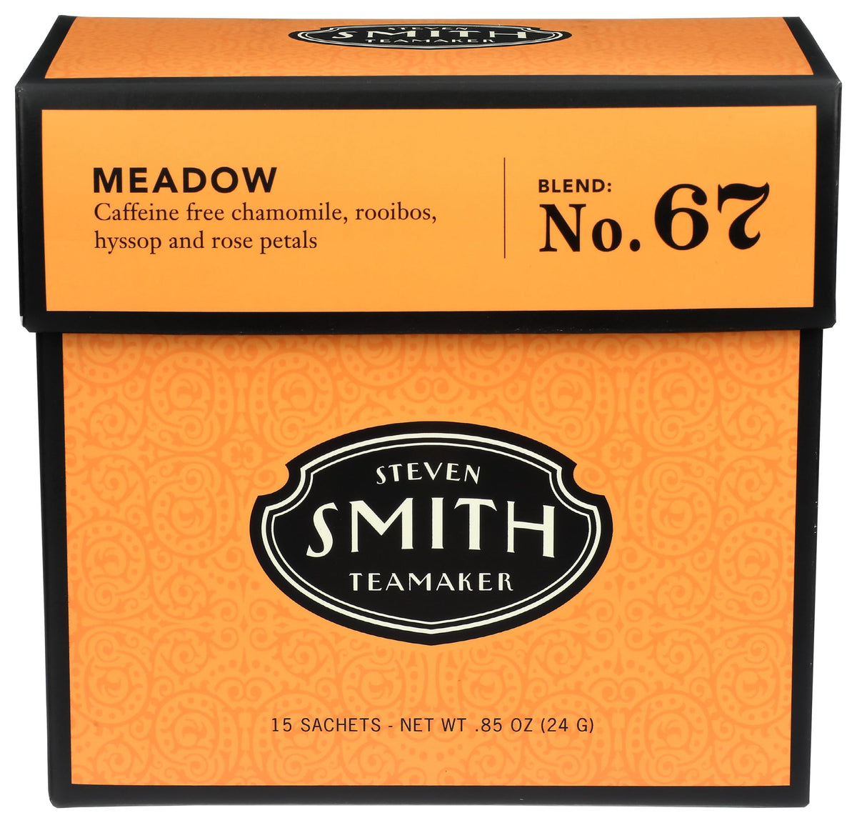 Rose petals in Meadow No. 67 add floral notes for a gentle infusion