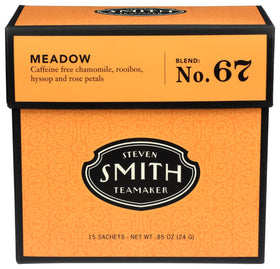 Rose petals in Meadow No. 67 add floral notes for a gentle infusion