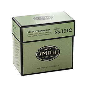 Genmai toasted rice presence in Rose City Genmaicha blend.
