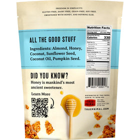 Steve's PaleoGoods granola clusters image showcases crunchy texture for quick snacking