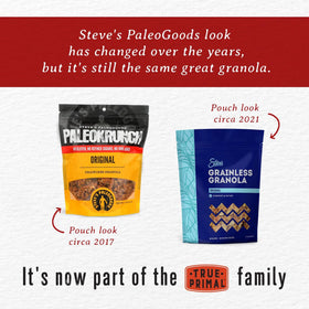 Steve's PaleoGoods on-the-go pouch supports convenient fueling at work or outdoors